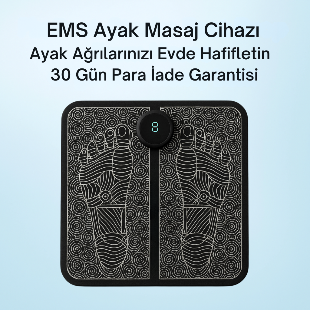 RelievaTR EMS Ayak Masaj Cihazı