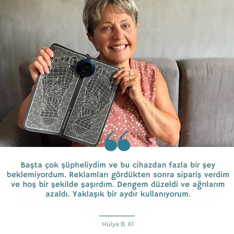 RelievaTR EMS Ayak Masaj Cihazı